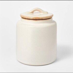Stoneware Canister from Threshold designed with Studio McGee